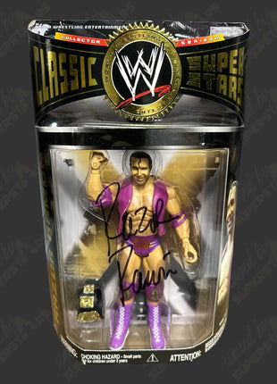 Razor Ramon signed WWE Classic Superstars Action Figure