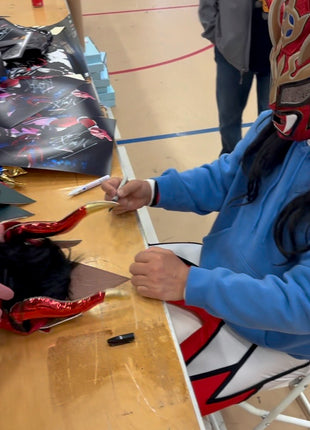 Jushin Liger signed Replica Mask (w/ JSA)