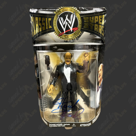 Howard Finkel signed WWE Classic Superstars Action Figure