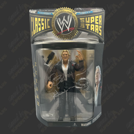 Bobby Heenan signed WWE Jakks Classic Superstars Action Figure