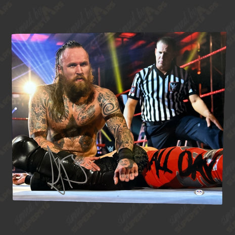 Aleister Black signed 16x20 Photo (w/ PSA)