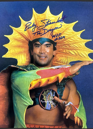 Ricky Steamboat signed 16x20 Photo