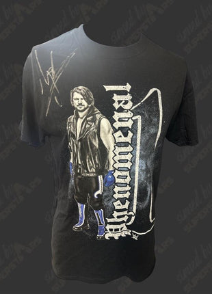AJ Styles signed T-Shirt (Size: M)