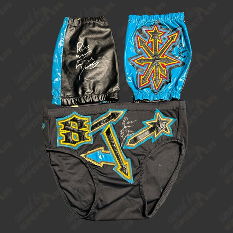 Eric Young signed Ring Worn Gear from Impact Wrestling