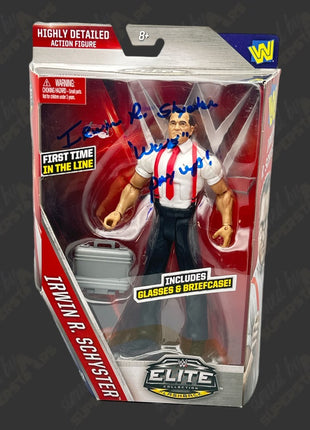 IRS signed WWE Elite Flashback Action Figure