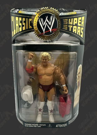 Dusty Rhodes signed WWE Jakks Classic Superstars Action Figure