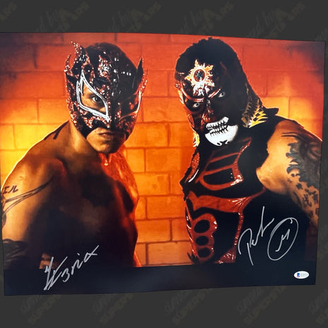 Fenix & Pentagon dual signed 16x20 Photo (w/ Beckett)