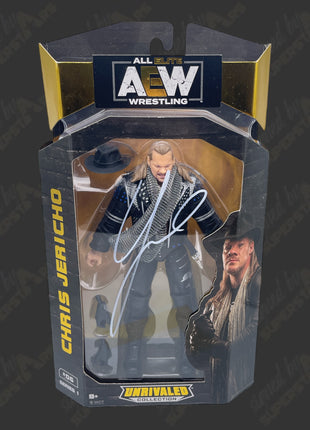 Chris Jericho signed AEW Unrivaled Series 1 Action Figure