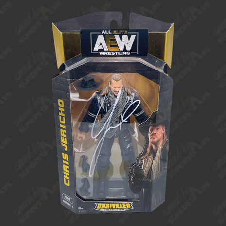 Chris Jericho signed AEW Unrivaled Series 1 Action Figure