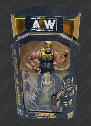 Penta El Zero M signed AEW Unrivaled Series 6 Action Figure