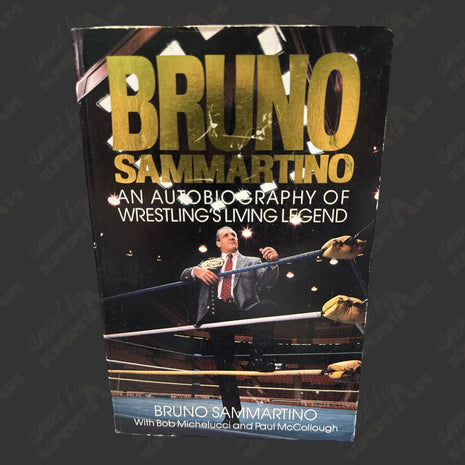 Bruno Sammartino signed Bruno Sammartino Book