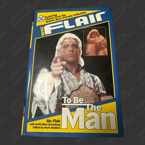 Ric Flair signed To Be The Man Book