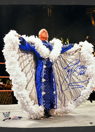 Ric Flair signed 16x20 Photo (w/ Leaf COA)