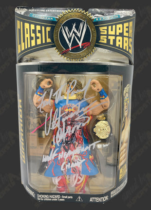 Ultimate Warrior signed WWE Jakks Classic Superstars Action Figure (w/ PSA)