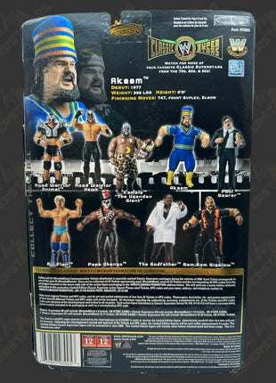 Akeem signed WWE Jakks Classic Superstars Action Figure