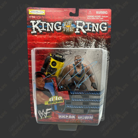 D'Lo Brown signed WWF King of the Ring Action Figure