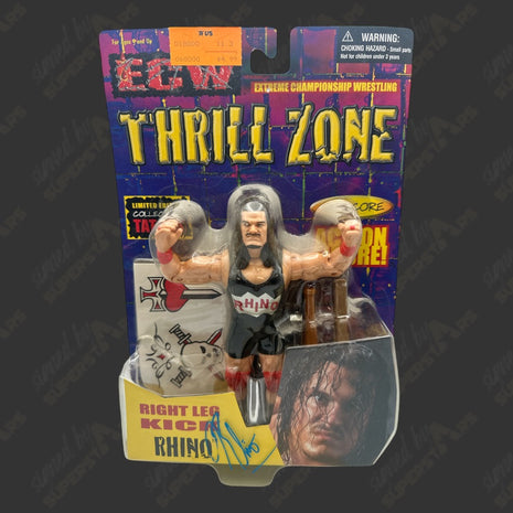 Rhino signed ECW Thrill Zone Action Figure