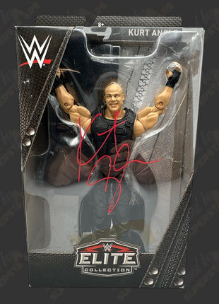 Kurt Angle signed WWE Elite Action Figure