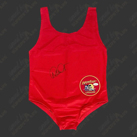 Donna D'Errico (Baywatch) signed Bathing Suit (w/ JSA)