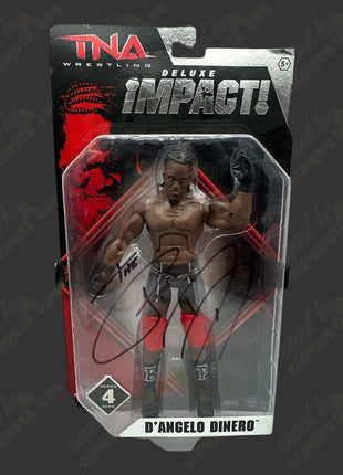 D'Angelo Dinero (The Pope) signed TNA Impact Action Figure