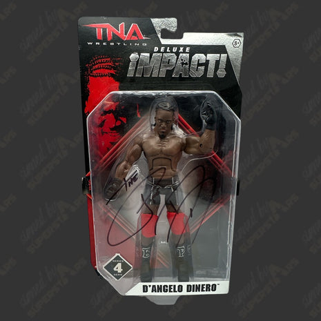 D'Angelo Dinero (The Pope) signed TNA Impact Action Figure