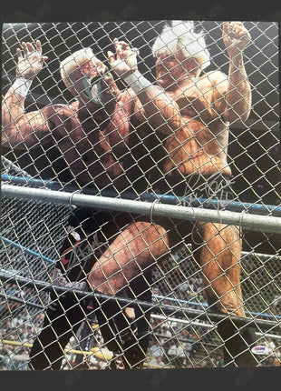 Sting & Ric Flair dual signed 16x20 Photo (w/ PSA)