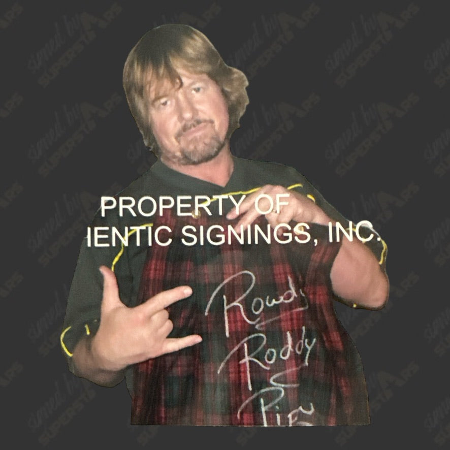 Roddy Rowdy Piper signed Kilt (w/ COA) – Signed By Superstars