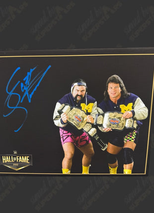 Scott Steiner signed 11x14 Printed Canvas