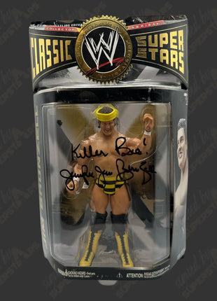 Jim Brunzell signed WWE Jakks Classic Superstars Action Figure