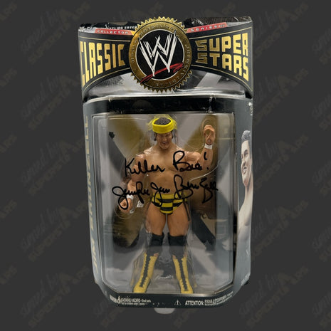 Jim Brunzell signed WWE Jakks Classic Superstars Action Figure