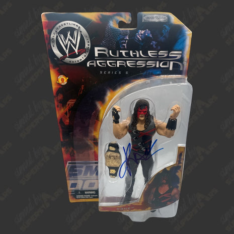 Kane signed WWE Ruthless Aggression Series 5 Action Figure