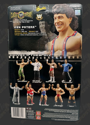 Ken Patera signed WWE Jakks Classic Superstars Action Figure