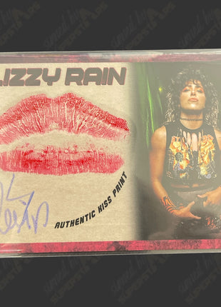 Lizzy Rain signed Kiss Card #2