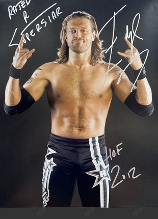 Edge signed 16x20 Photo