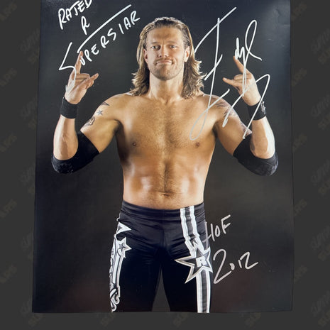 Edge signed 16x20 Photo