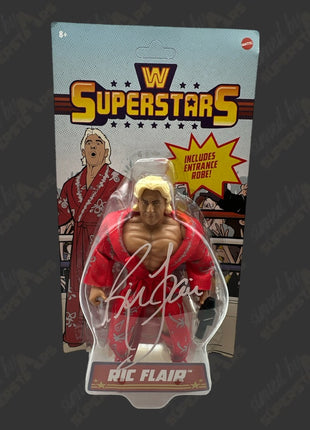 Ric Flair signed WWE Superstars Action Figure
