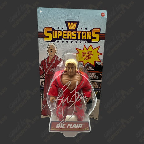 Ric Flair signed WWE Superstars Action Figure