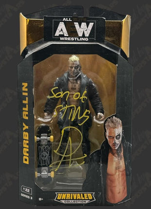 Darby Allin signed AEW Unrivaled Series 3 #22 Action Figure