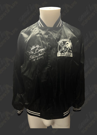 Ricky Steamboat signed Original Mid-Atlantic Gym Jacket