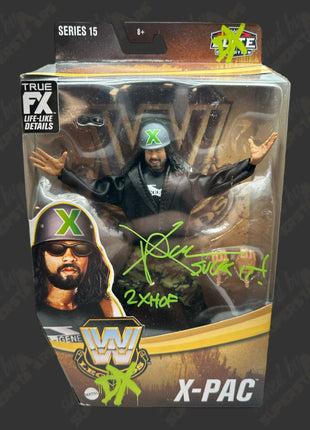 X-Pac signed WWE Elite Series 15 Action Figure