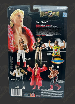 Ric Flair signed WWE Jakks Classic Superstars Action Figure
