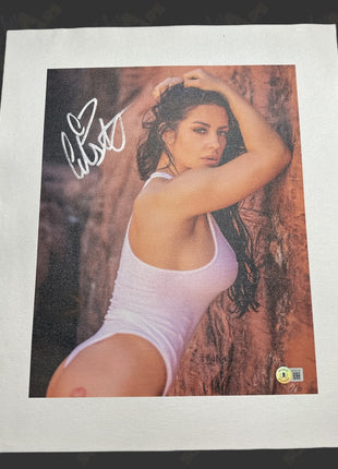 Kaitlyn signed 16x20 Canvas (w/ Beckett)