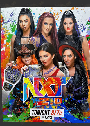 Multi-signed WWE NXT 16x20 Photo