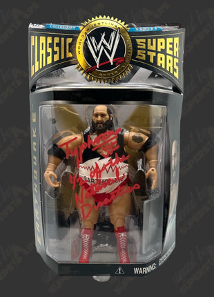Typhoon signed Earthquake WWE Jakks Classic Superstars Action Figure