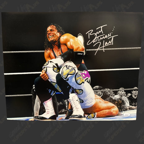 Bret Hart signed 16x20 Photo (w/ JSA)