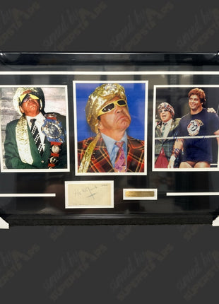 The Grand Wizard signed Framed Plaque