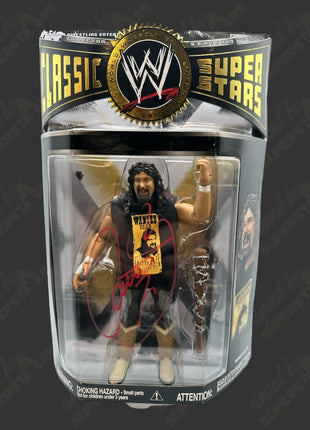 Cactus Jack signed WWE Jakks Classic Superstars Action Figure