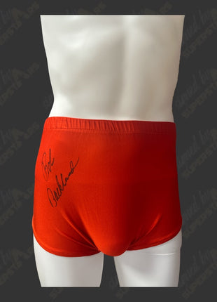 Bob Backlund signed Replica Trunks