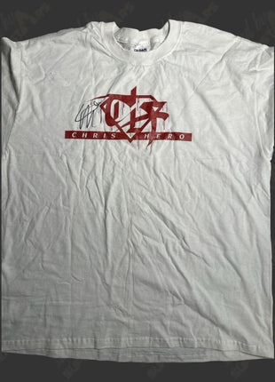 Chris Hero signed T-Shirt (Size: XL)