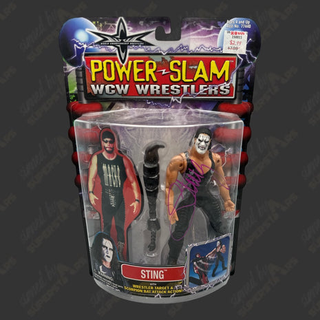 Sting signed WCW Power Slam Action Figure